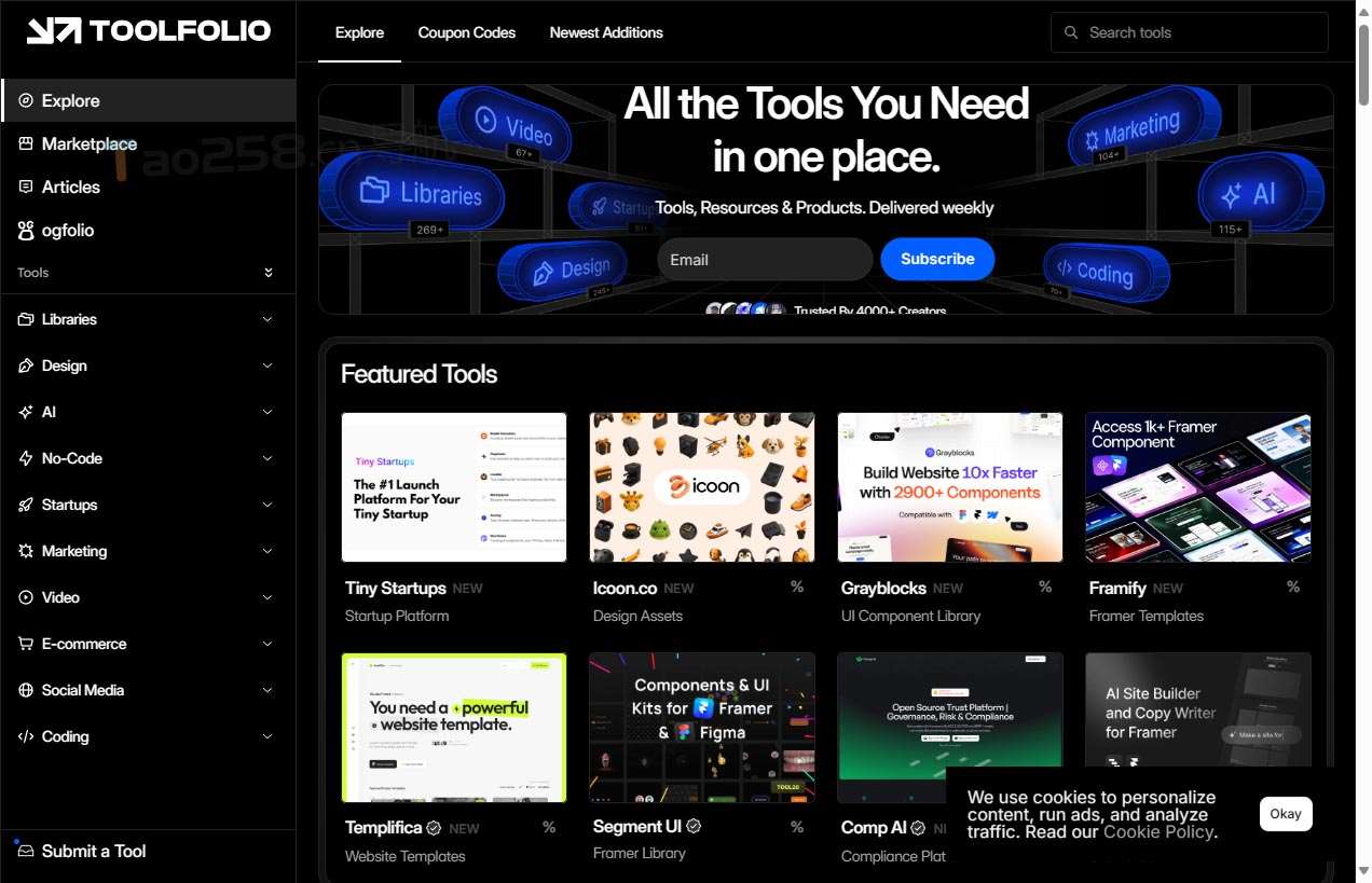 Toolfolio