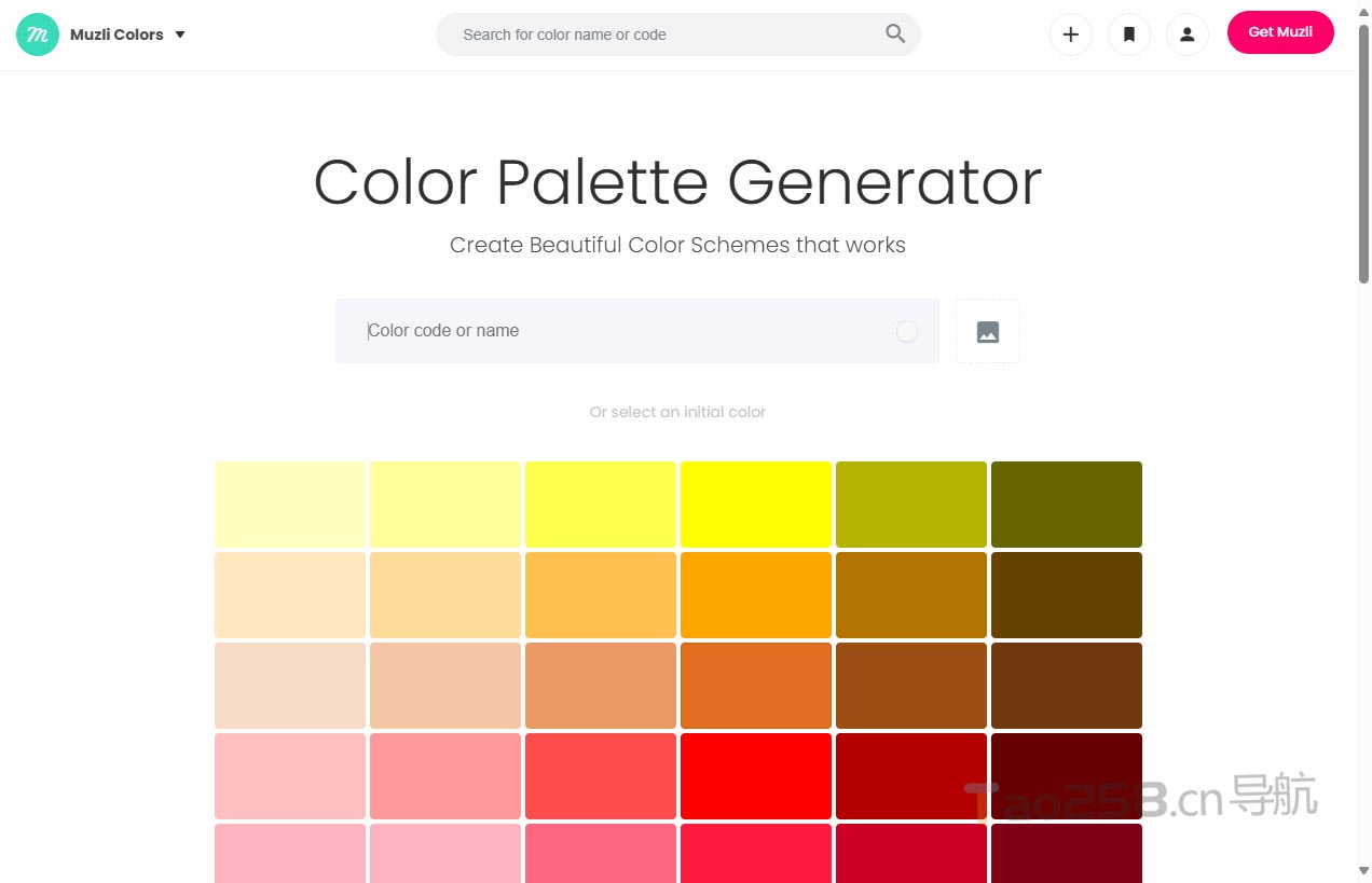 Muzli Colors