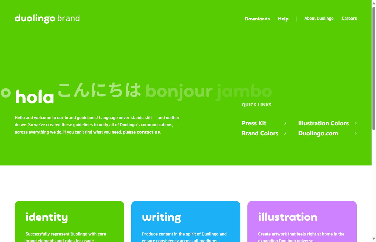 Duolingo Brand Guidelines